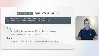 Error reporting in C++ - Variants (12/13)