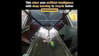 Robot Using Artificial Intelligence To Recycle Better & faster
