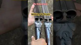 Double Double Barrel Webley & Scott Shotgun 