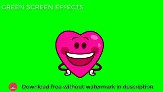 Emoji Heart Green Screen so cute 2 - Green Screen Effects