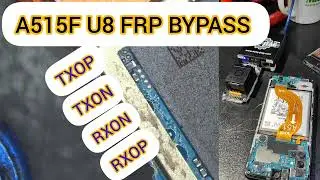 Samsung a515f u8 frp bypass by easy jtag plus /isp pinout