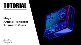 Creating Prismatic Glass Shader In Maya and Arnold Render - Tutorial