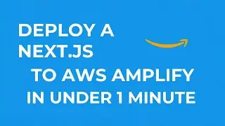 Deploying a Linktree App made with Next.js to AWS Amplify in Under 1 Minute