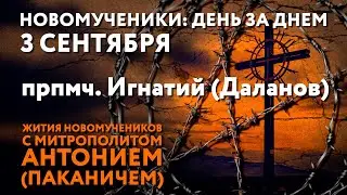 Новомученики: день за днем. Прпмч. Игнатий (Даланов). Рассказывает митр. Антоний (Паканич).