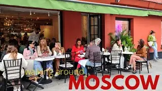 #Russia 🇷🇺 Walk through #Moscow #walking Patriarch's Ponds