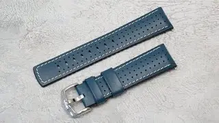 Ремешок HIRSCH Tiger синий от Ремешоп