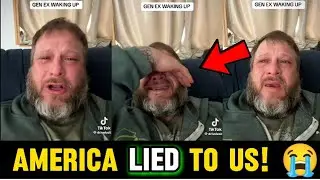 I HĀTÉ HOW AMERICA LIED TO US 😭' USA Veteran Has A Meltdown On TikTok  #africanamerican  #us