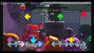 FNF Meltdown but its god mode (3/?) (vs impostor v4 GOD MODE my take)