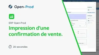 Gestion commerciale - Impression d'une nouvelle ligne de commande