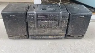 Will it Work? Trash Rescue Sony CFD-550