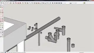 Развертка труб Sketchup