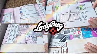 Бумажный мир ЛЕДИ БАГ И СУПЕР КОТА///Бумажный домик///1 часть