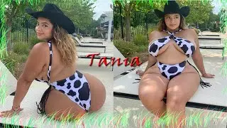 Tania Rubio - Mexican American Plus Size Model Biography || Bio, Wiki, Weight, Body Measurements