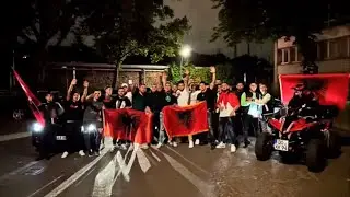 Albaner blockieren in Dortmund die Straßen
