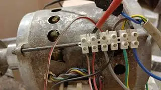 COME COLLEGARE UN MOTORE DI LAVATRICE PER CREARE UN TORNIO