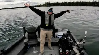 Flat Calm Lake Trout Fishing | Back Like I Never Left  #garmin #fishing #vikinglodge #guidedfishing