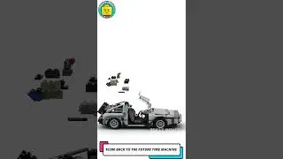 LEGO 10300 BACK TO THE FUTURE  SPEED BUILD ANIMATION | SHORT VIDEO