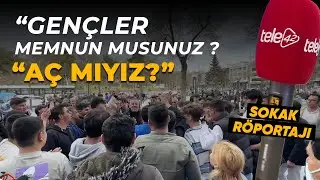 AÇ MIYIZ? KONYA DA GENÇLERLE SOKAK RÖPORTAJI. TELEFON ALAMIYORUZ.  #konya #sokakröportajları