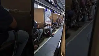 2024 Ke jakarta 06 Dikereta Bangunkarta arah stasiun senen jakarta berjalan mundur papa lapar