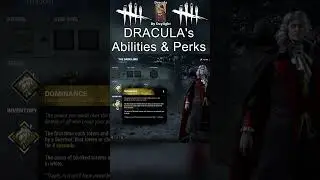 DRACULA in Dead By Daylight - Power & Perks 🧛 #shorts #dbd #gaming #dbdshorts