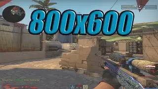 CS:GO 800x600 streched