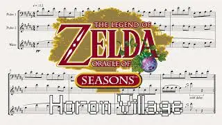 Horon Village - The Legend of Zelda: Oracle of Seasons (Game Boy Color, 2001) OST - Transcription