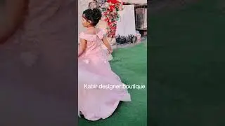 Customized dress made by Kabir designer boutique