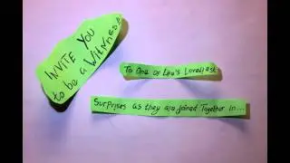Wedding Invitation Ridha Mustaqim M.pd & Shandy Tiara (STOP MOTION)