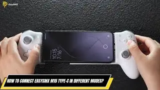 How to connect mobile gaming controller in different modes? - EasySMX M15 Type-C