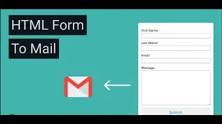 Send Email From Html Contact Form Without Any Backend Language 