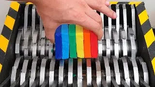 Весёлая подборка - измельчение шредером
