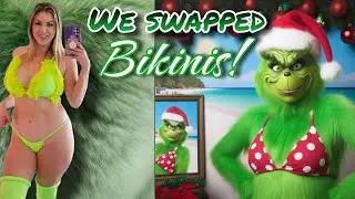 GRINCH BIKINI | IN THE MAKING | TRY ON