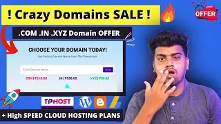 😱Loot Offer - Get Domains at Crazy Cheap Price ✅ Unlimited .Com Domain At Cheap Rate 🔥 ThePowerHost