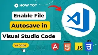 Autosave In VS Code | VSCode Auto Save | By Krishna Sonavane