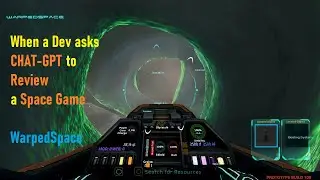 Chat-GPT reviews a Sci-Fi Survival Space Game after interviewing the developer | WarpedSpace