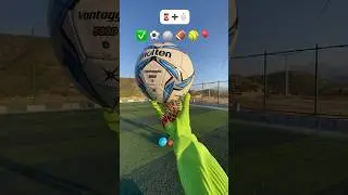 Asmr Gloves Catching The Ball 🧤🏀⚽️🎈 #shorts #ball #asmr #goalkeeper