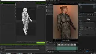 Backstage Unrealengine 4 - Realtime Hair (chaos cloth).