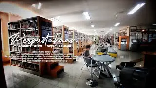 BERKUNJUNG KE PERPUSTAKAAN UIN SALATIGA - BUKAN SEMBARANG PERPUS !