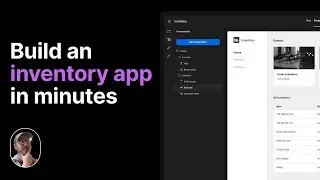How to build custom inventory management apps for FREE with Budibase