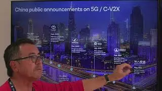 Snapdragon Digital Chassis: Cellular Vehicle-to-Everything (C-V2X) Demo at CES 2022