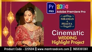 Adobe Premiere Pro Cinematic Wedding  Highlight Project | Watch Free Demo - 220504 | Download