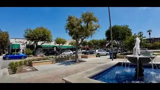 [4K] Downtown La Verne, CA Walking Tour