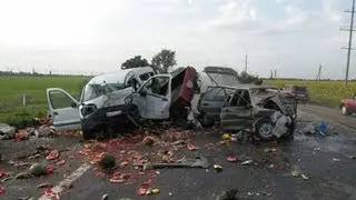 Лоб в лоб, никто не выжил, кровавое ДТП!