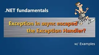 Bug Study: Async Exception escaped the Exception Handler