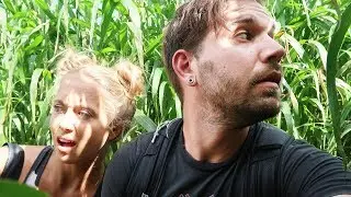 WE GOT LOST IN A CORN MAZE!
