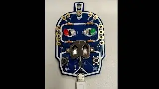 RoboBadge TV-B-Gone test
