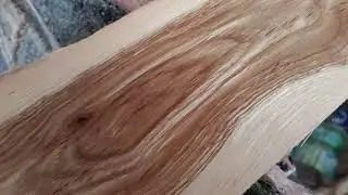 beautiful planks from a twisted log