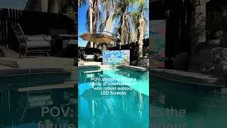 POV: stepping into the future of entertainment with robust outdoor LED screens #ledwall #ledscreen