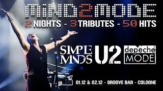 Mind2Mode - am 01.12 + 02.12.2023 live in der Groove Bar, Köln