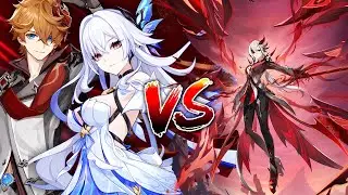 Skirk & Childe VS Arlecchino
